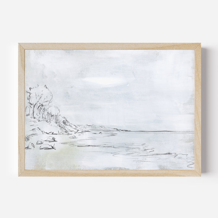 Waterfront Coastline Sketch