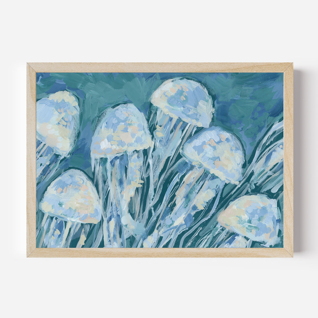 Jellyfish Delight - Art Print or Canvas - Jetty Home