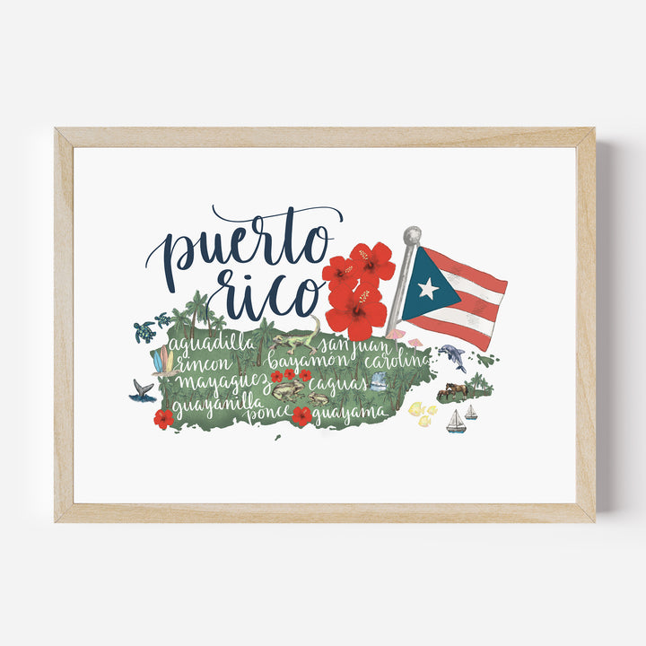 Puerto Rico Map