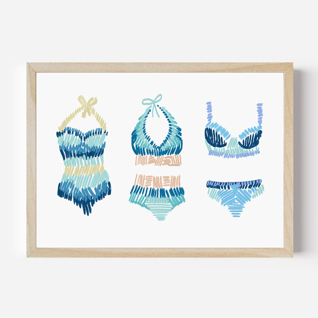 Bathing Suit Studies, No. 1