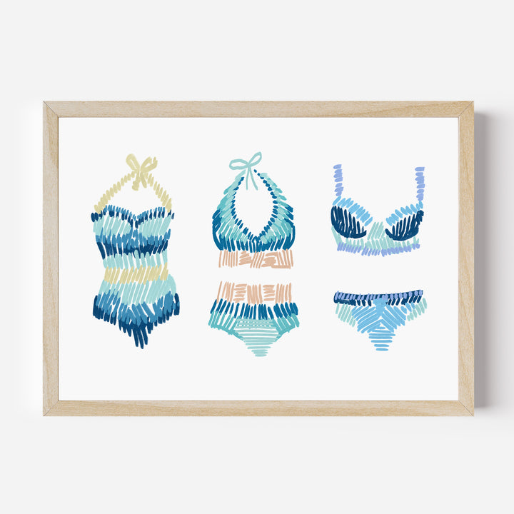 Bathing Suit Studies, No. 1