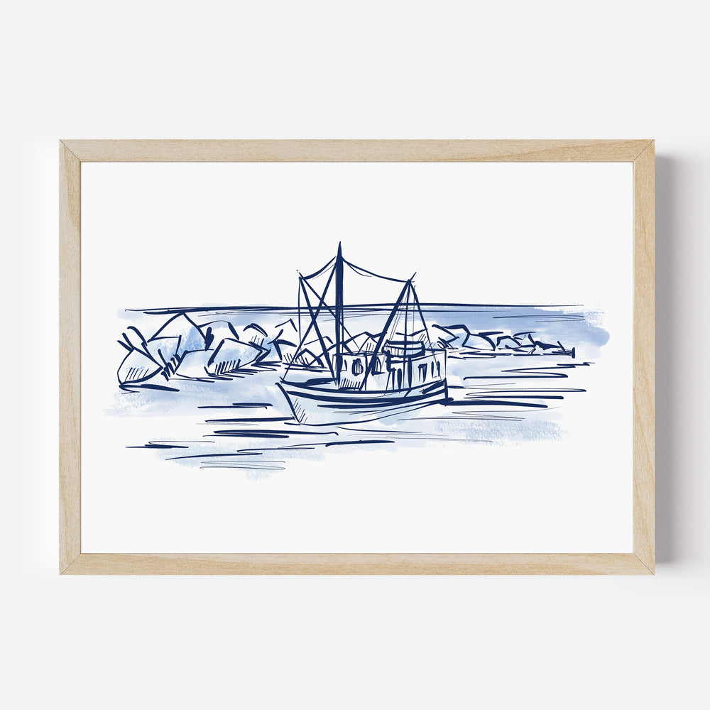 Into the Harbor - Jetty Home