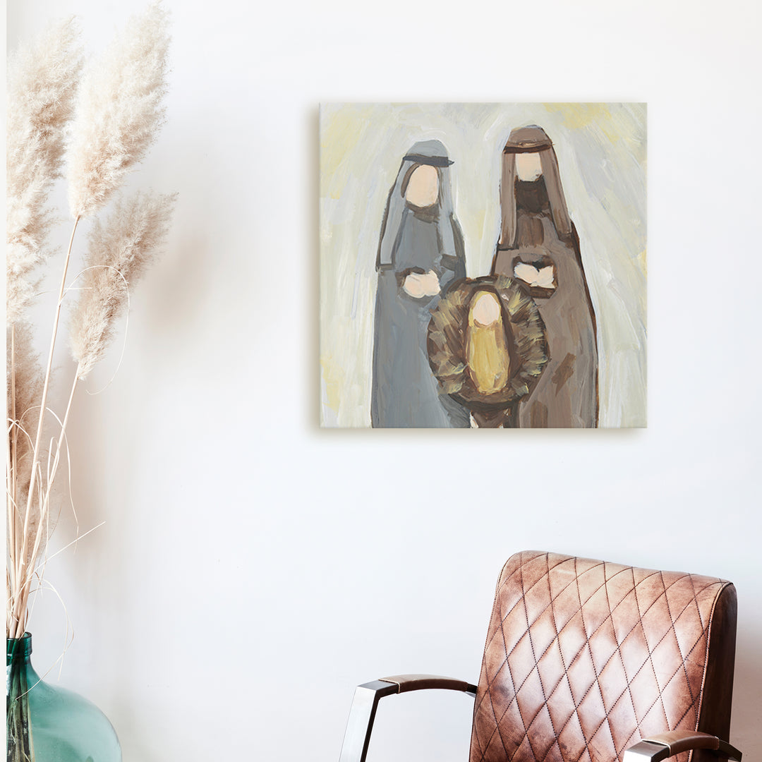 Mary and Joseph  - Art Print or Canvas