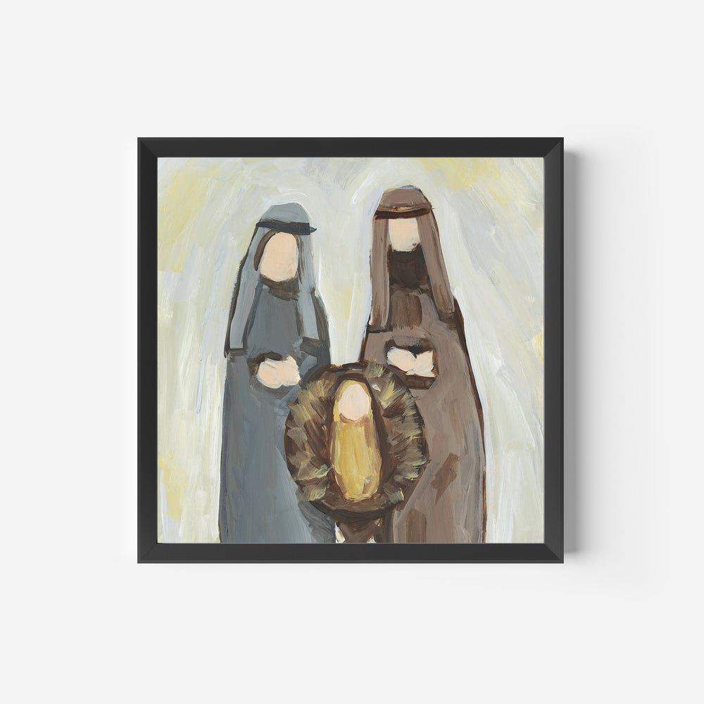 Mary and Joseph  - Art Print or Canvas - Jetty Home