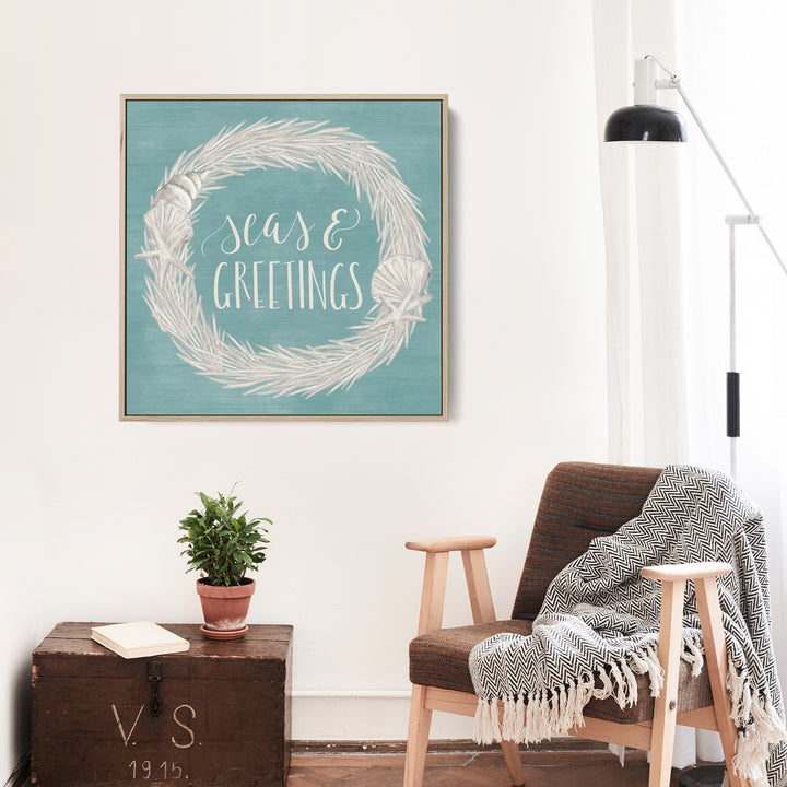 Seas & Greetings Wreath
