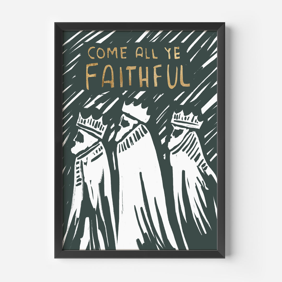 Rustic Come All Ye Faithful - Jetty Home