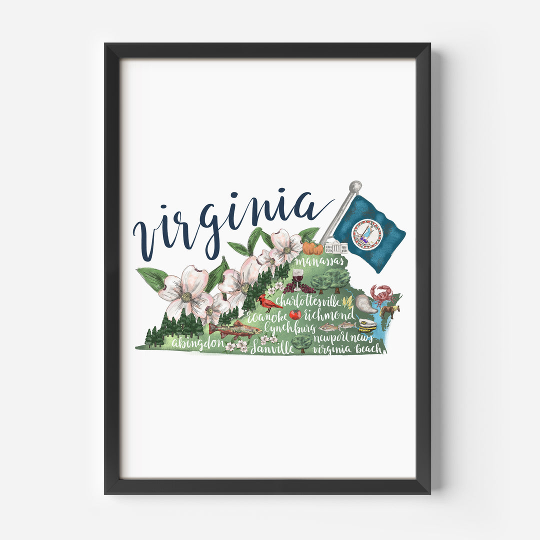 Virginia Map