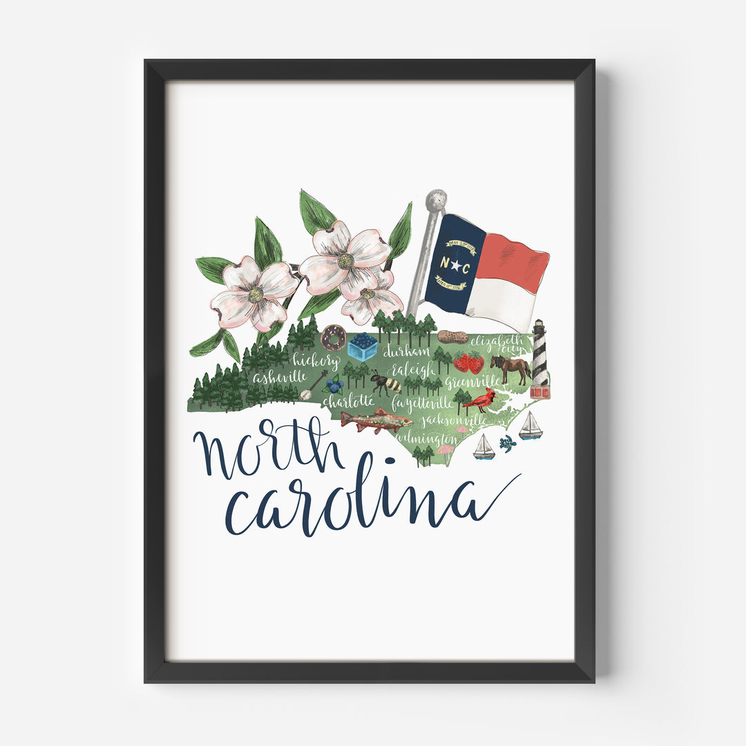 North Carolina Map