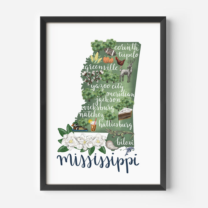 Mississippi Map