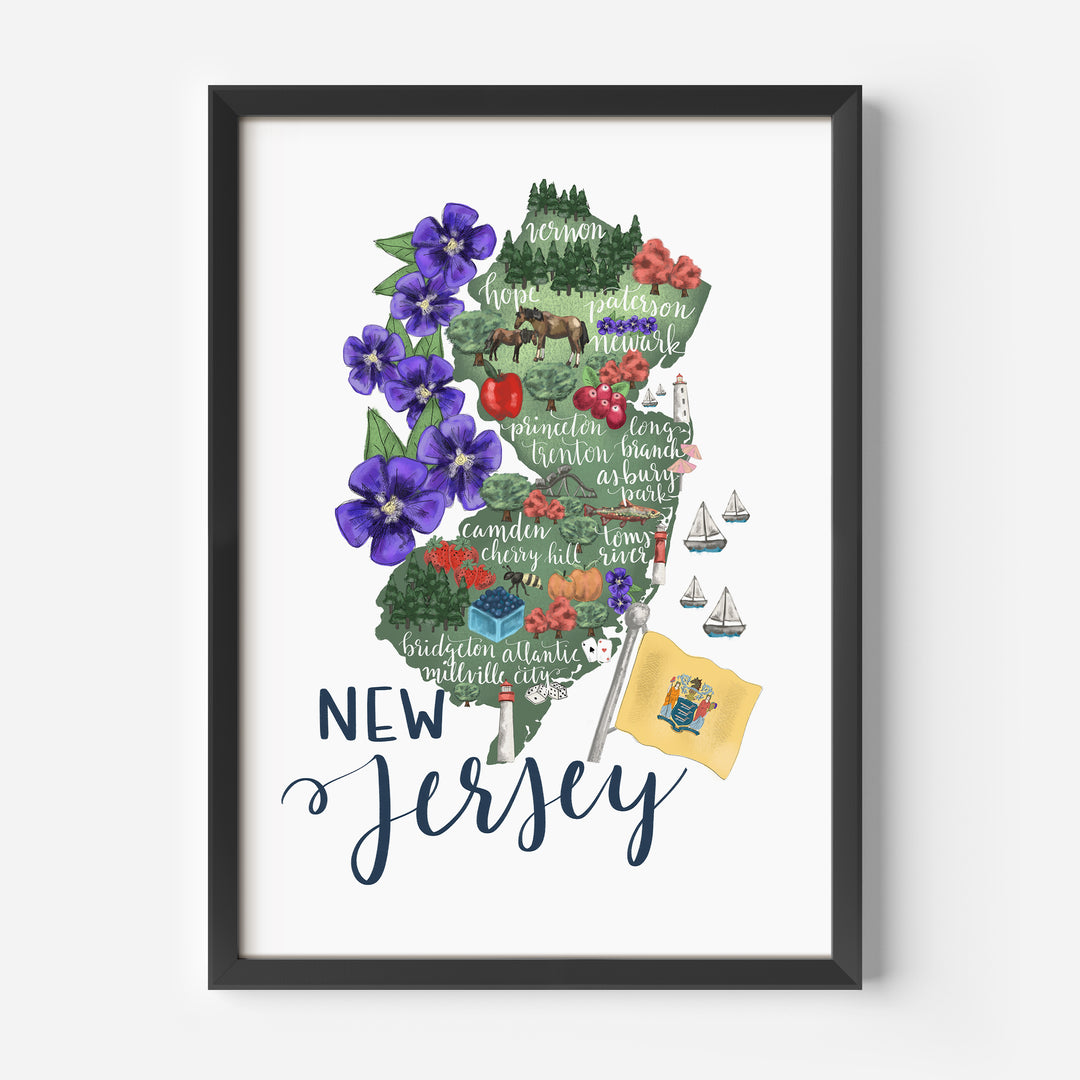 New Jersey Map