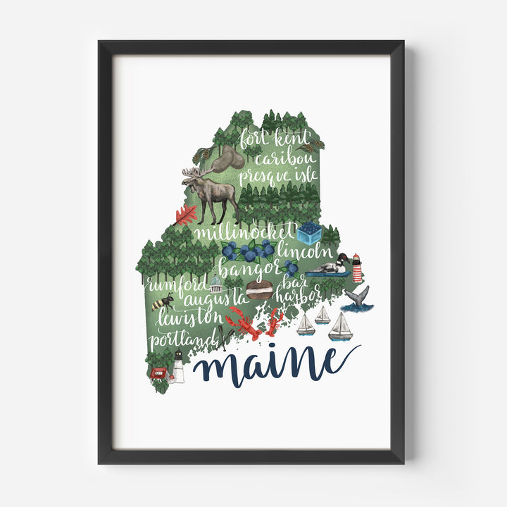 Maine Map