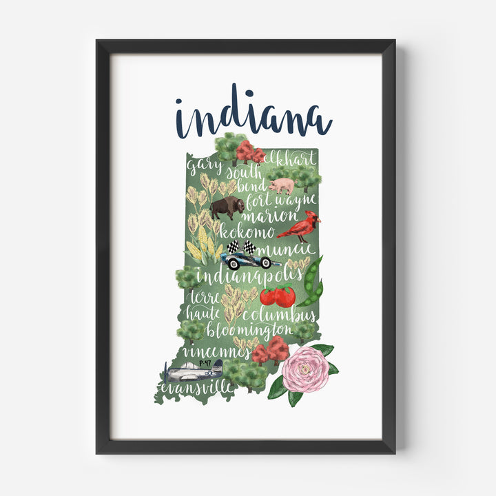 Indiana Map