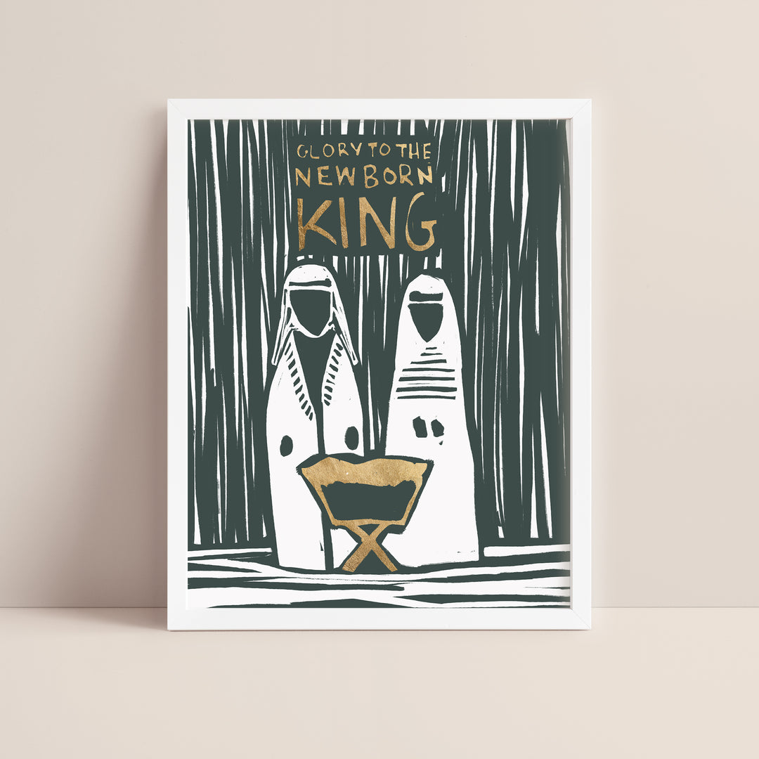 Rustic Glory to the Newborn King - Jetty Home