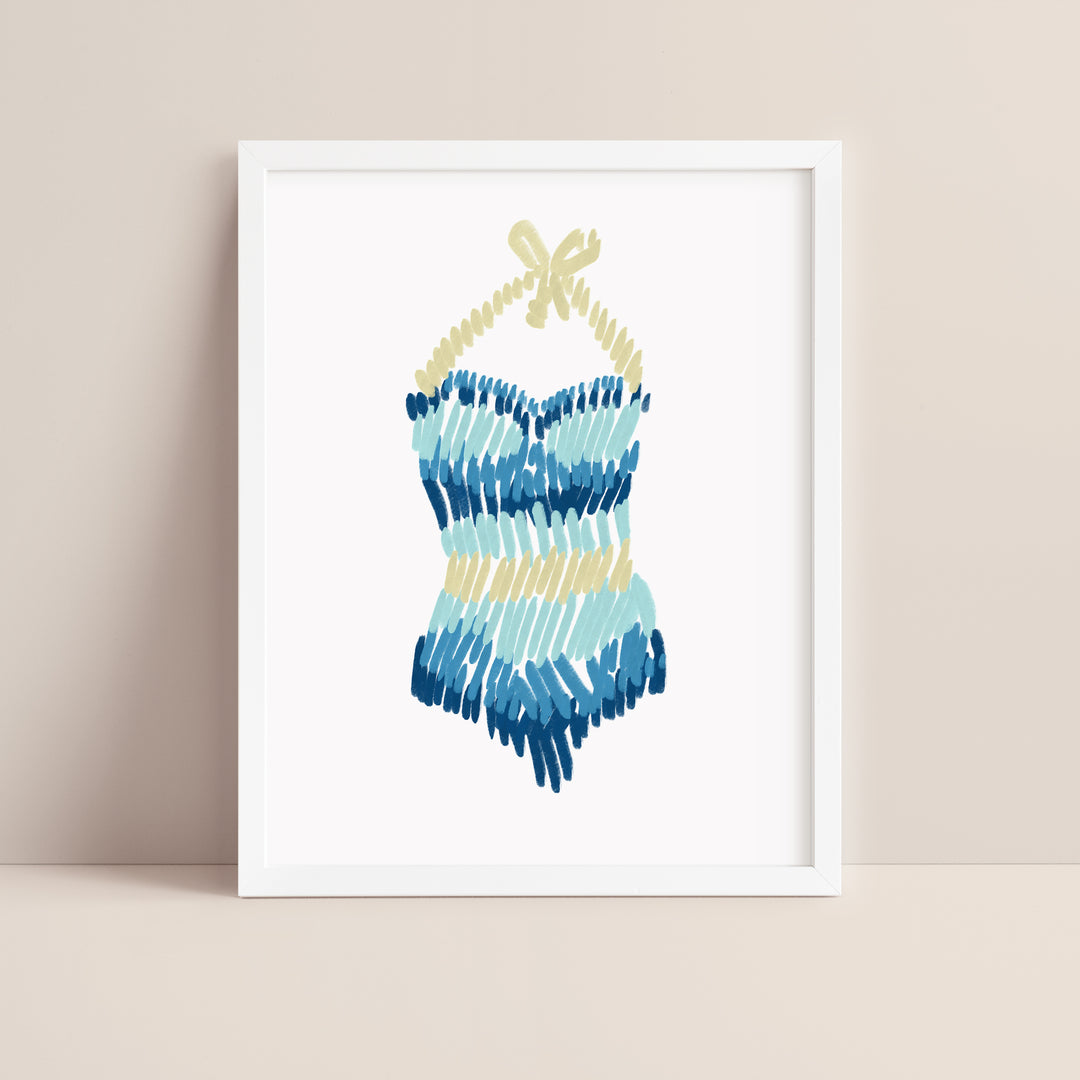 A Swimsuit Sketch