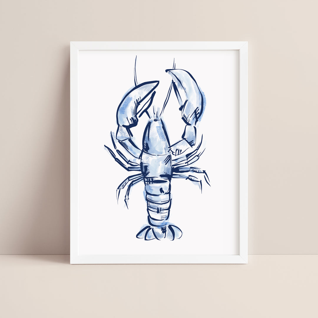 Nautical Lobster Sketch - Jetty Home