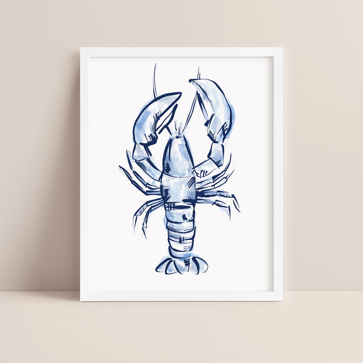 Nautical Lobster Sketch - Jetty Home