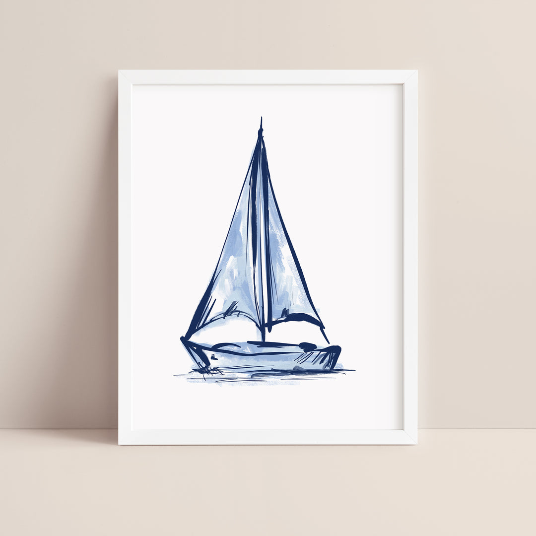 The Blue Sailboat, No. 2 - Jetty Home