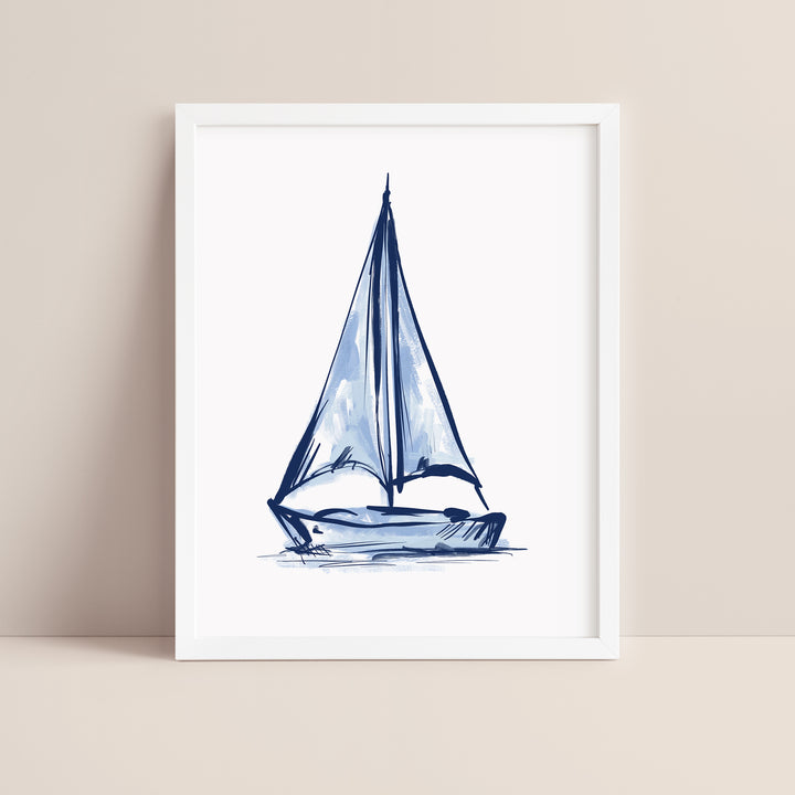 The Blue Sailboat, No. 2 - Jetty Home