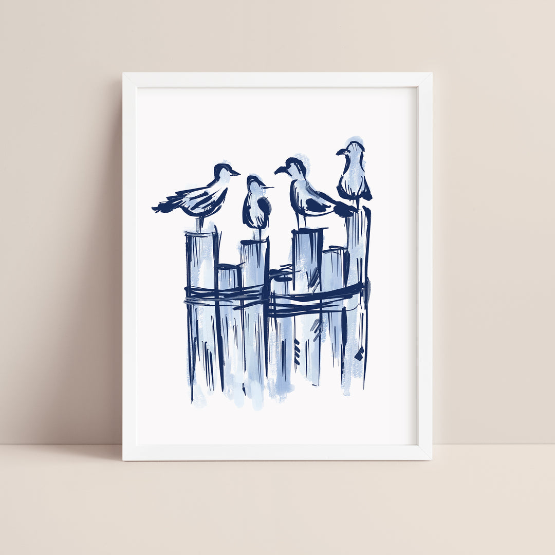 Seagulls at Watch - Jetty Home