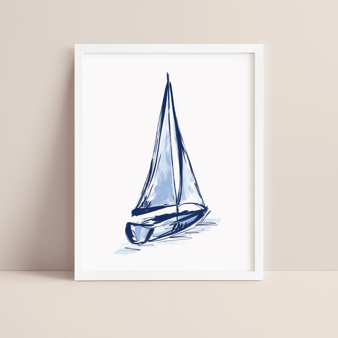 The Blue Sailboat, No. 4 - Jetty Home