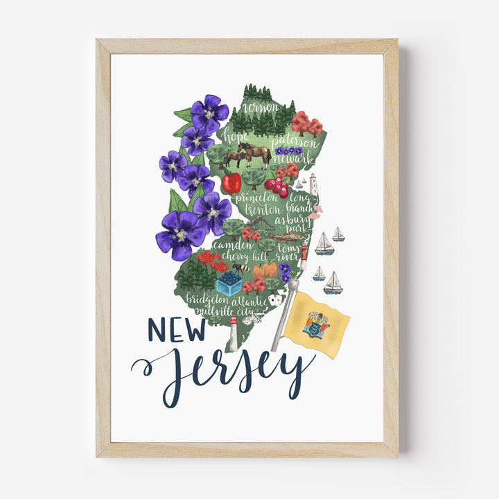 New Jersey Map