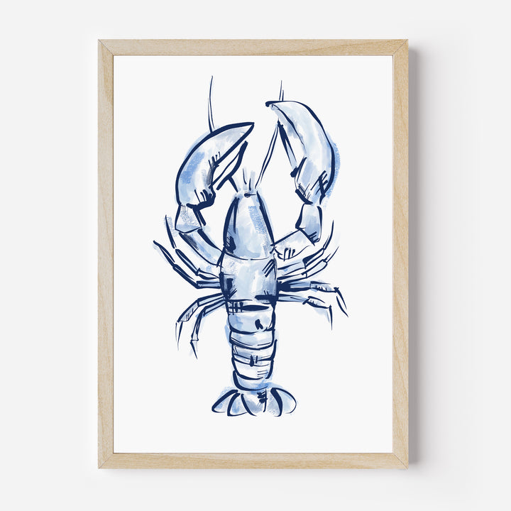 Nautical Lobster Sketch - Jetty Home