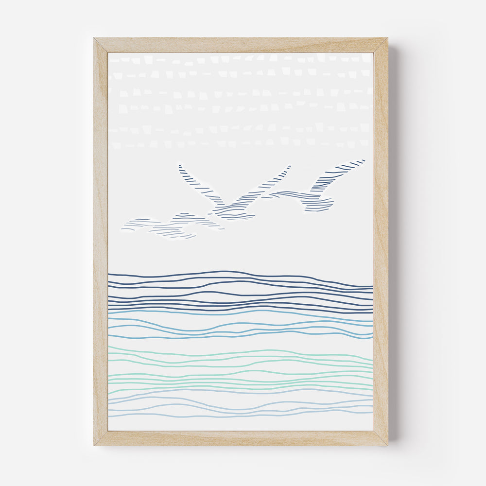 Minimalist Gulls - Jetty Home