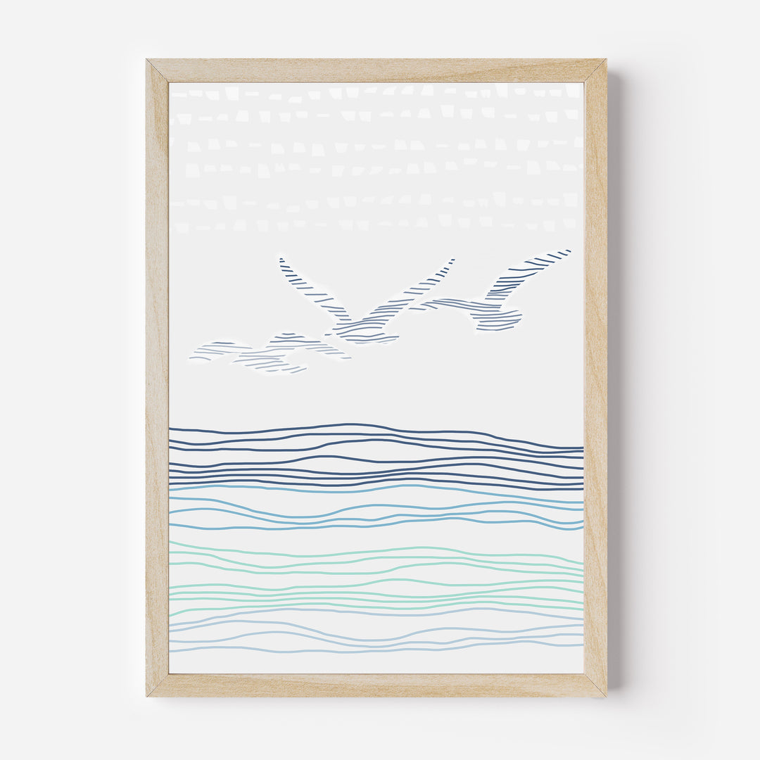 Minimalist Gulls - Jetty Home