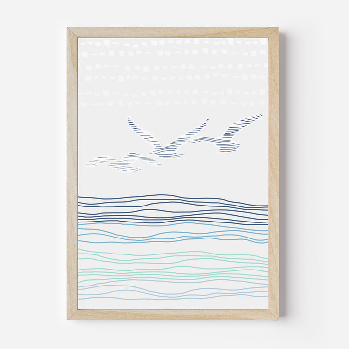 Minimalist Gulls - Jetty Home