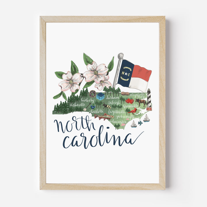 North Carolina Map