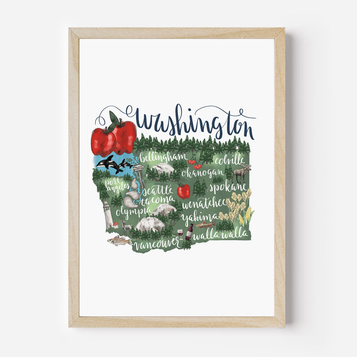 Washington Map