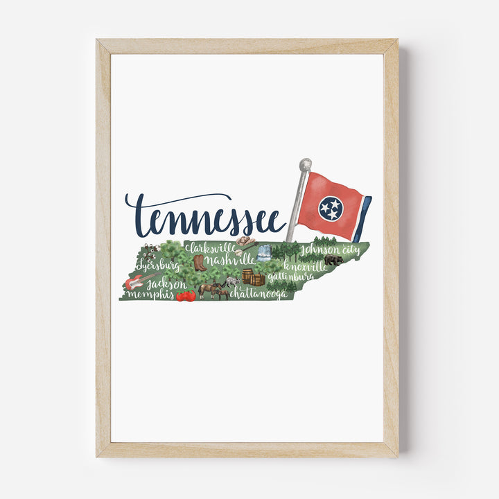 Tennessee Map