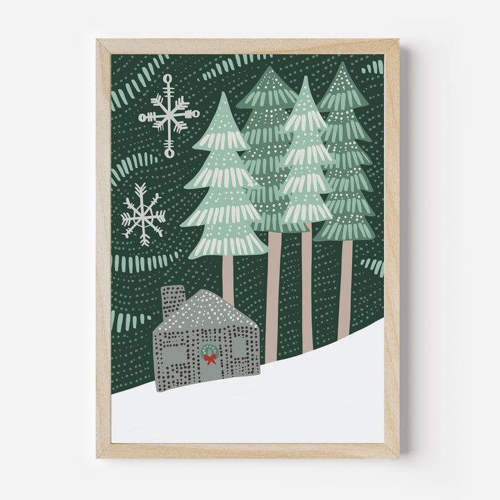 Cozy Winter Cabin