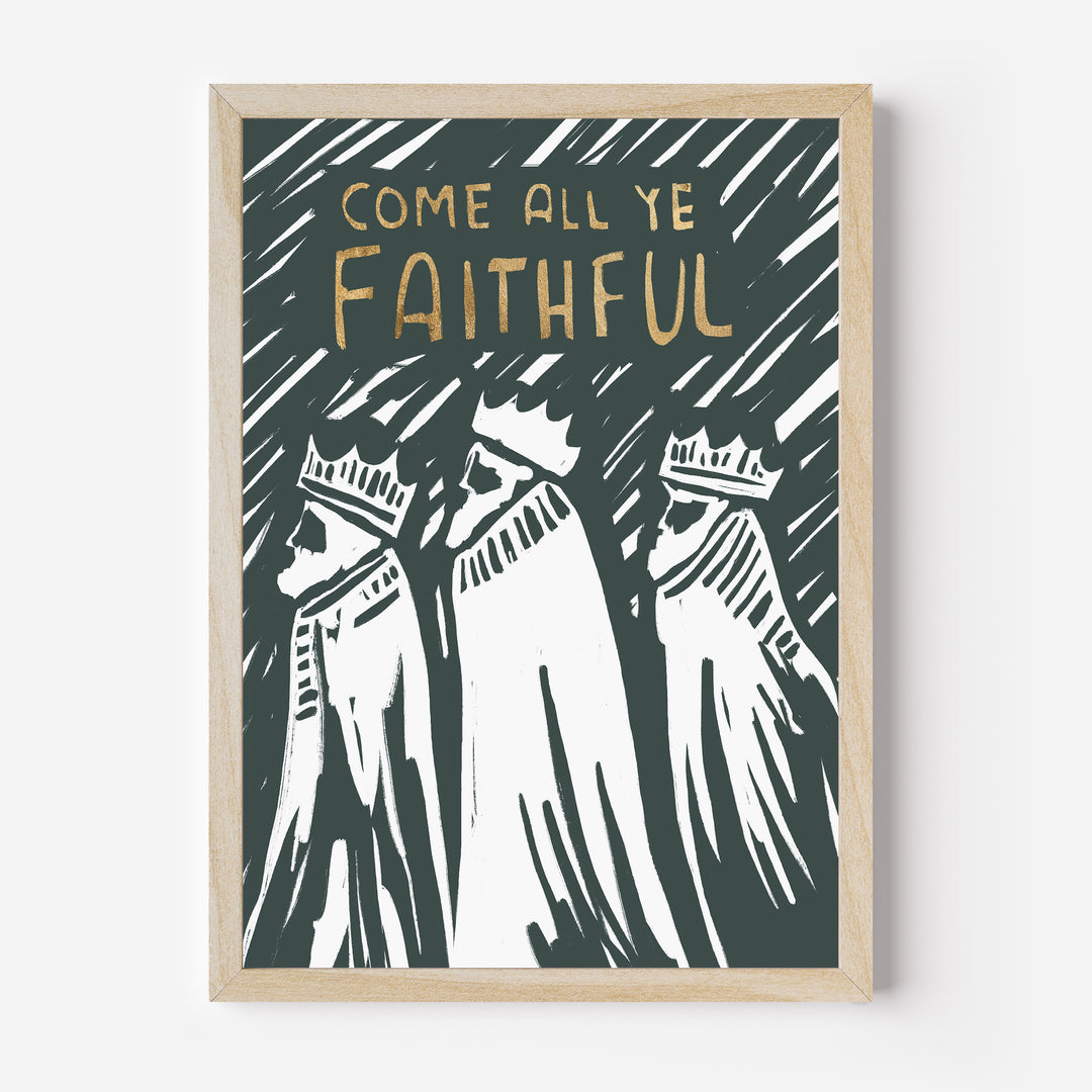 Rustic Come All Ye Faithful - Jetty Home