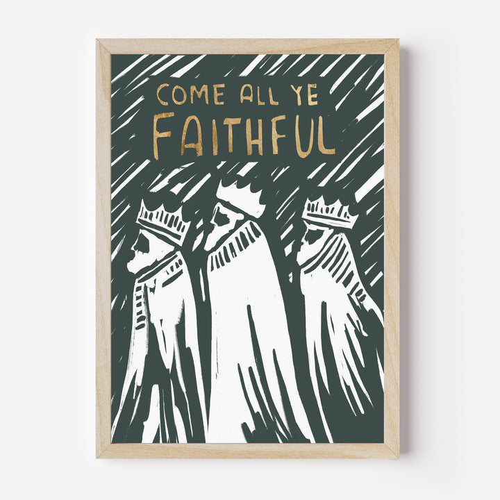 Rustic Come All Ye Faithful - Jetty Home