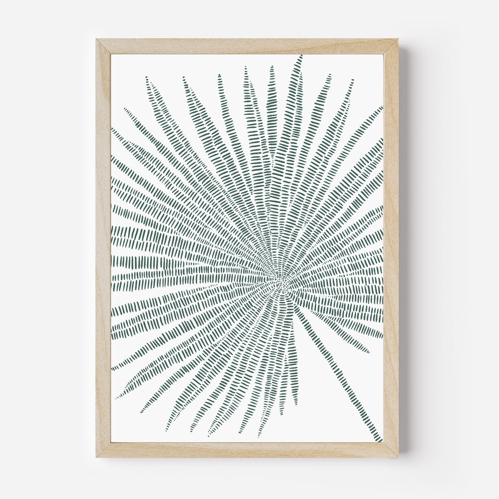Minimalist Palm Fan Leaf - Jetty Home