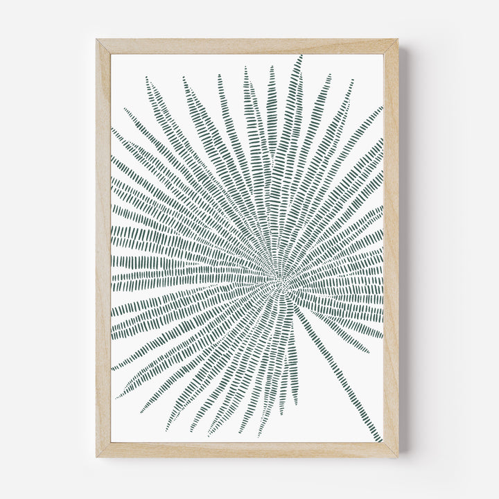 Minimalist Palm Fan Leaf - Jetty Home