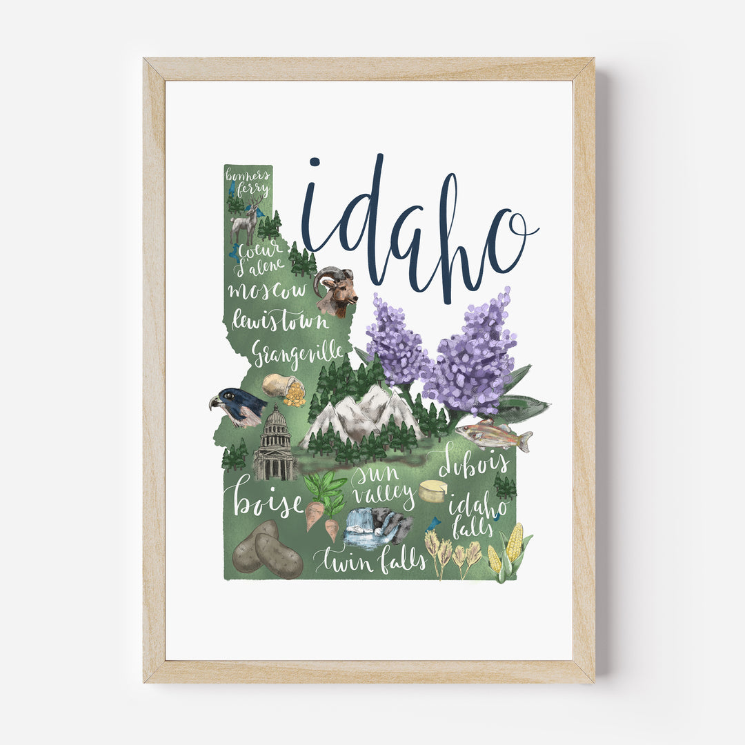 Idaho Map - Jetty Home