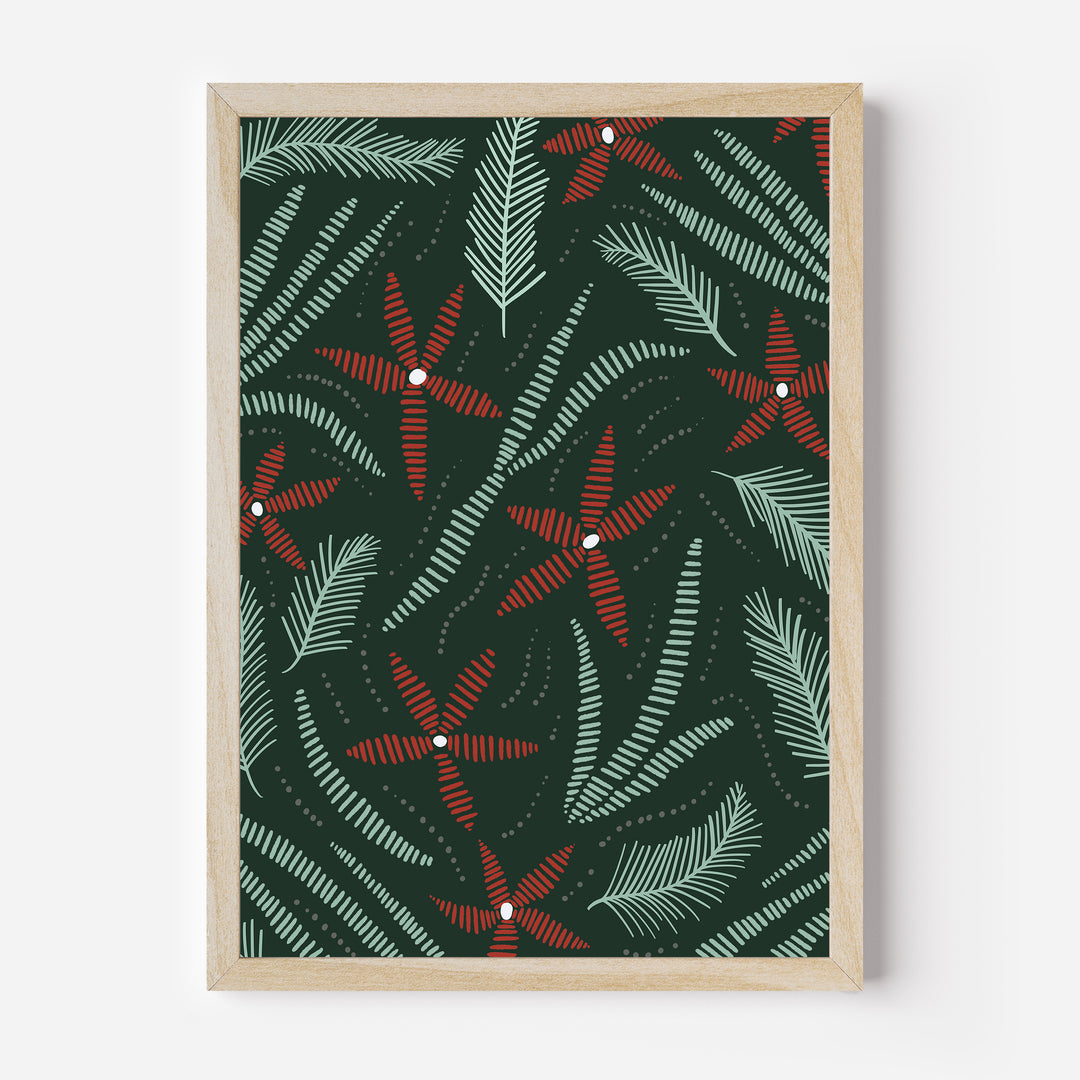 Holiday Folk Pattern, No. 3 - Jetty Home