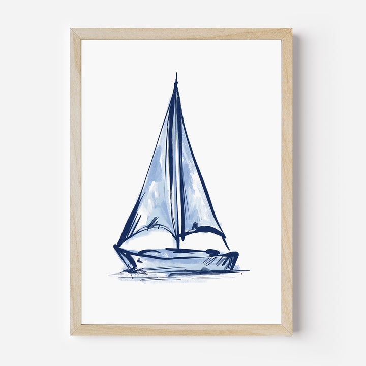 The Blue Sailboat, No. 2 - Jetty Home
