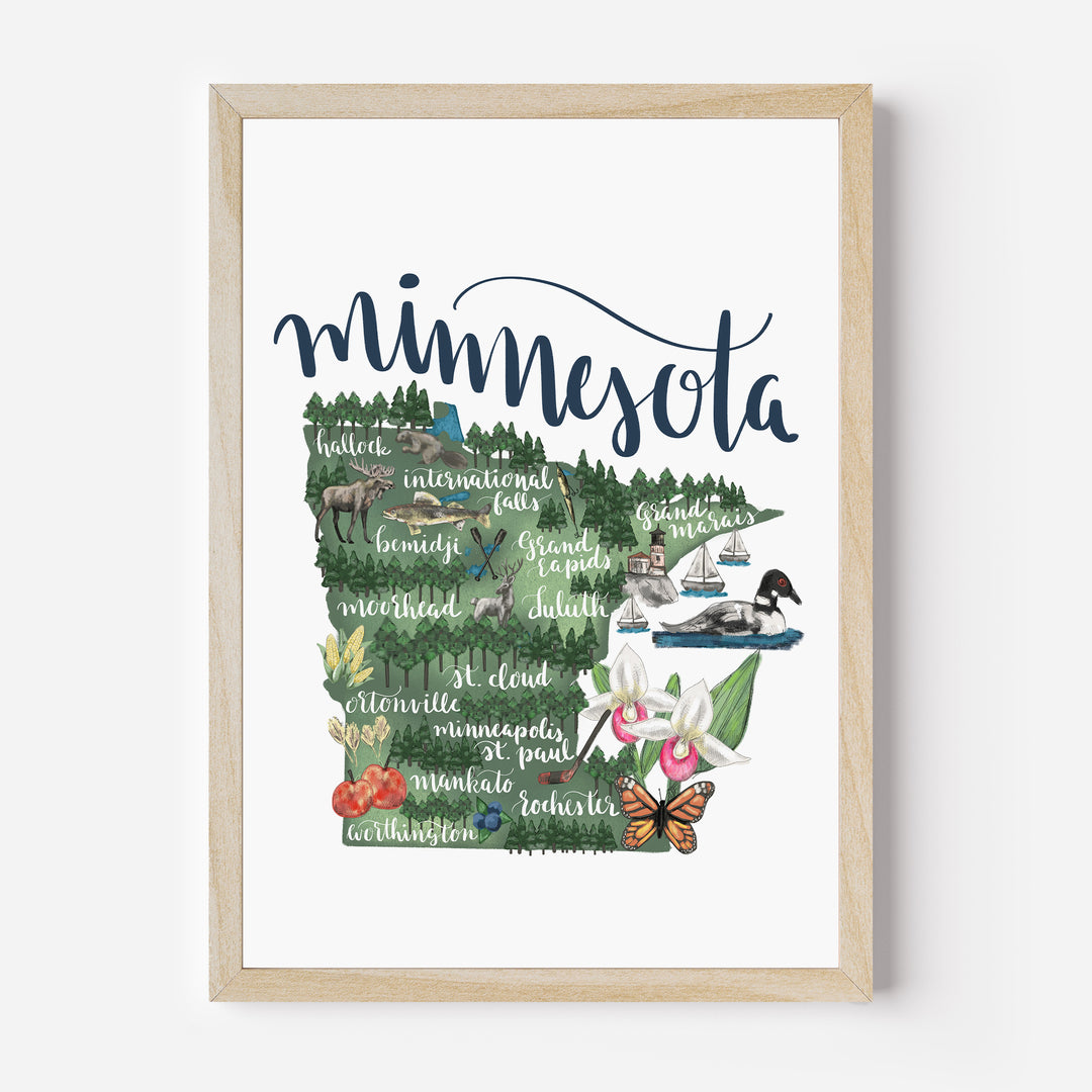 Minnesota Map