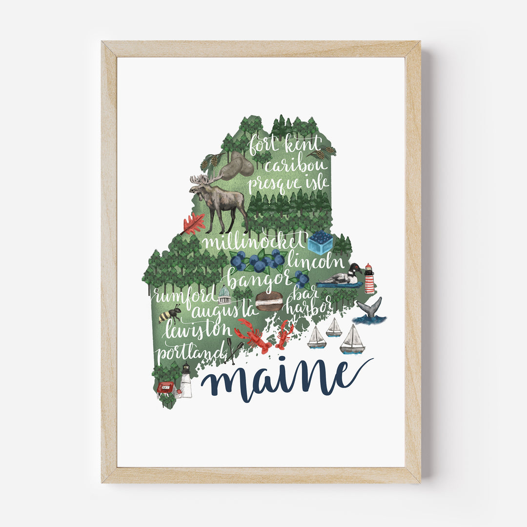 Maine Map