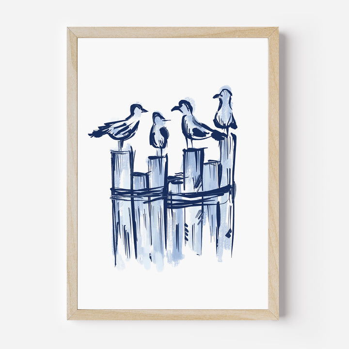 Seagulls at Watch - Jetty Home