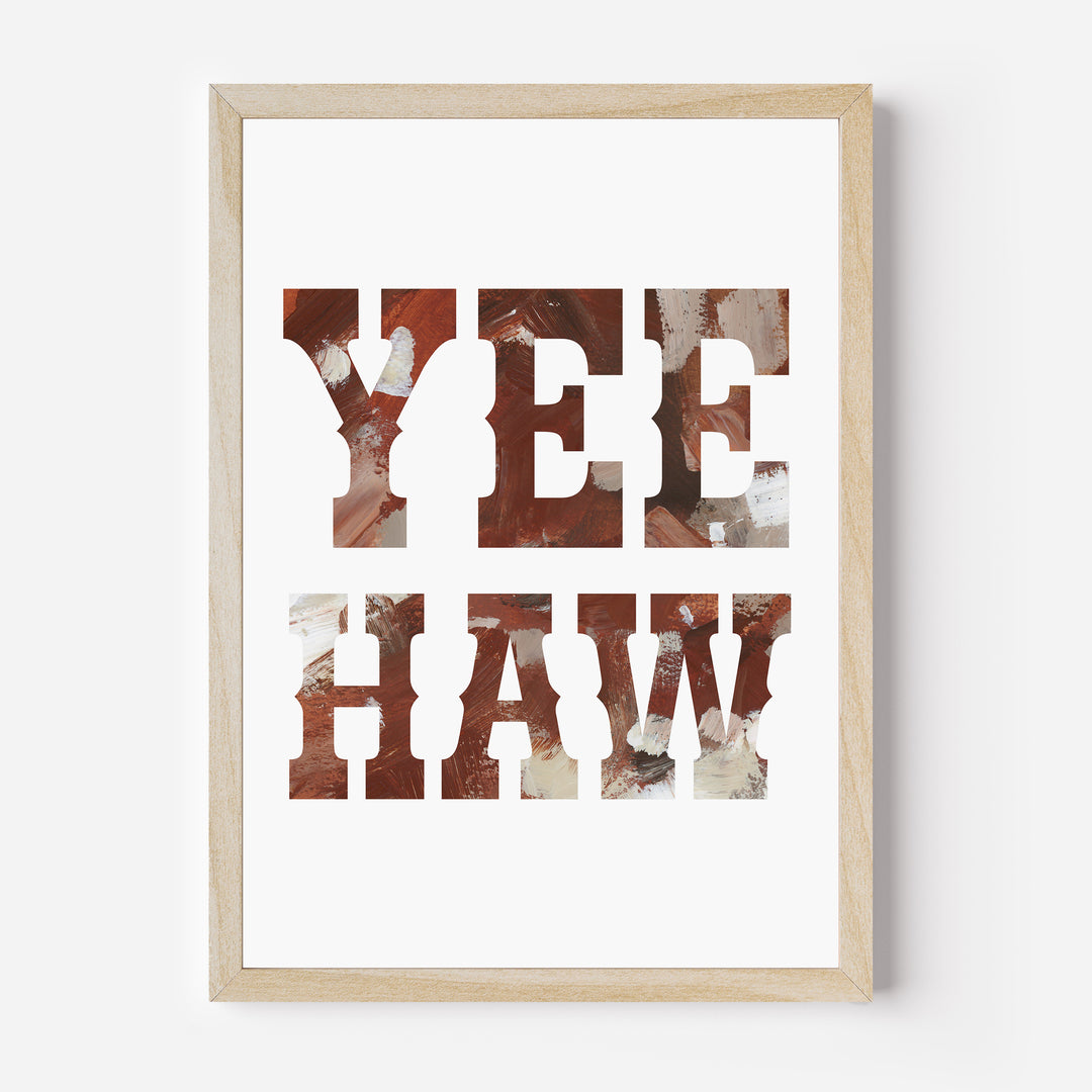 Yee Haw Sign - Jetty Home