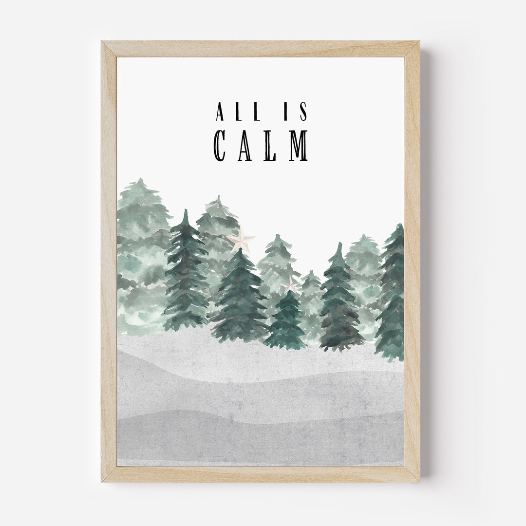 All is Calm Forest - Jetty Home