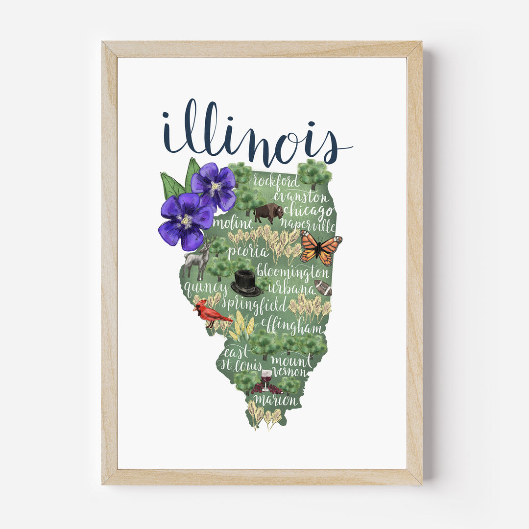 Illinois Map