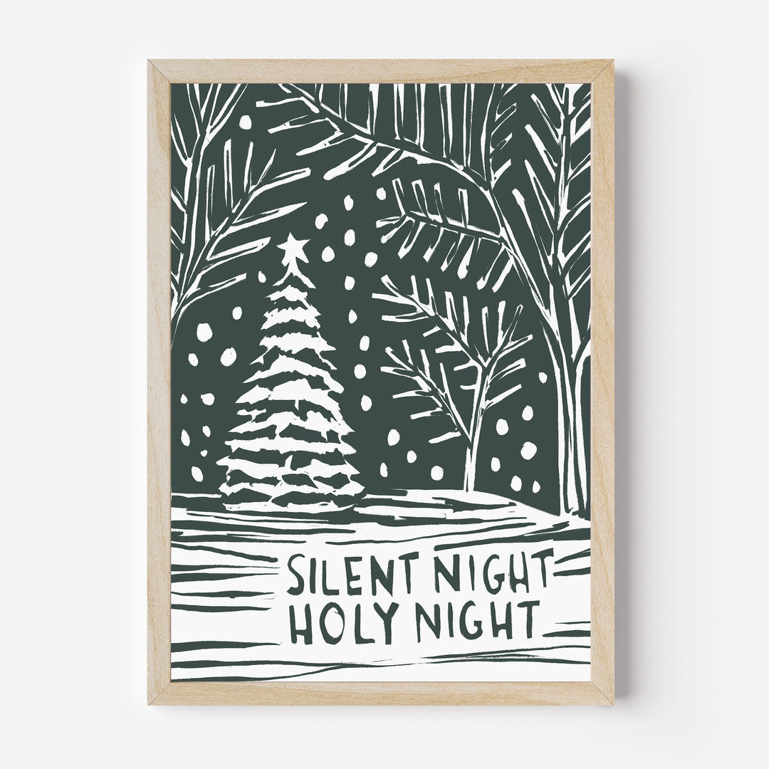Silent Night in the Woods - Jetty Home