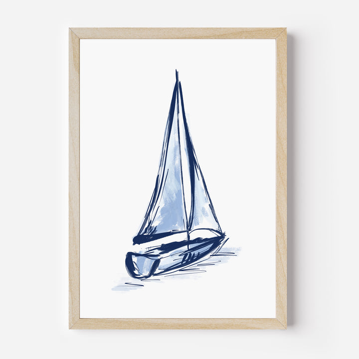 The Blue Sailboat, No. 4 - Jetty Home