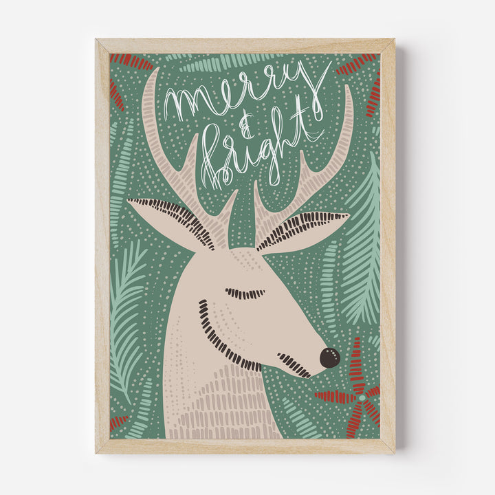Merry & Bright Deer