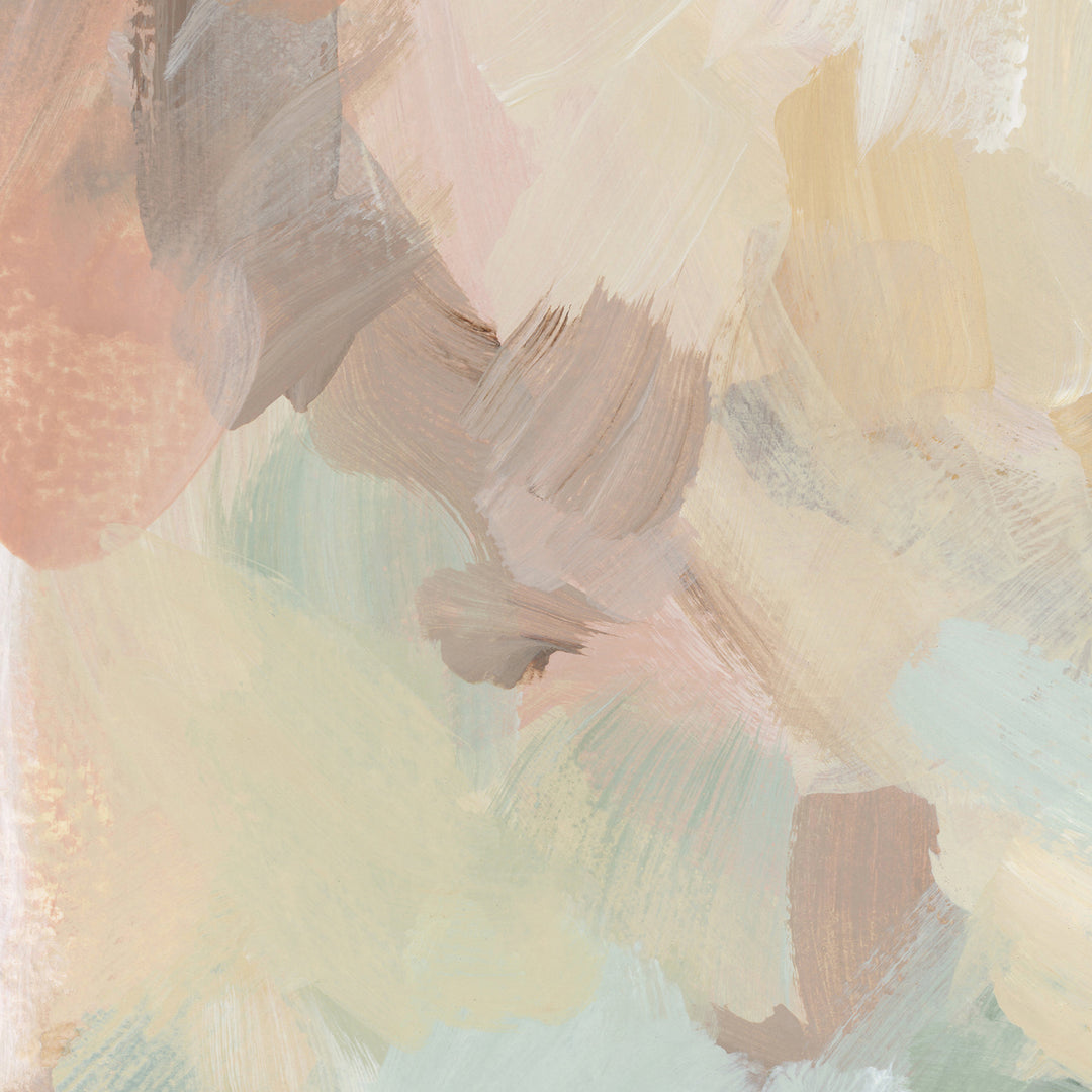 Golden Brush Diptych - Set of 2